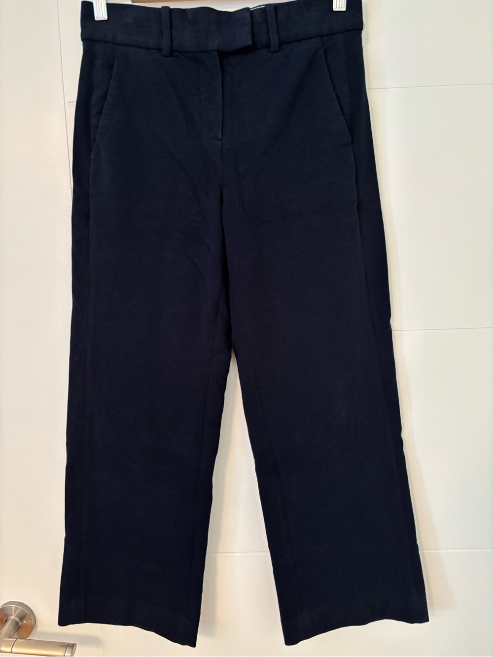 Circolo 1901 Classic Women's Straight-Leg Trousers in Deep Navy